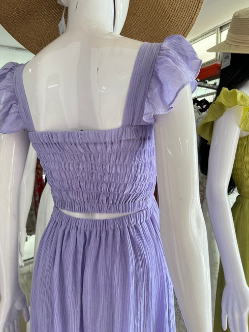 Summer Square Neck Sleeveless Long Dresses